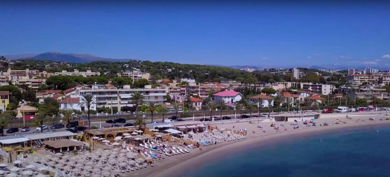 Apt Golfe Juan - 5Min Des Plages - Parking Privee - Piscine Rooftop Vallauris Eksteriør bilde