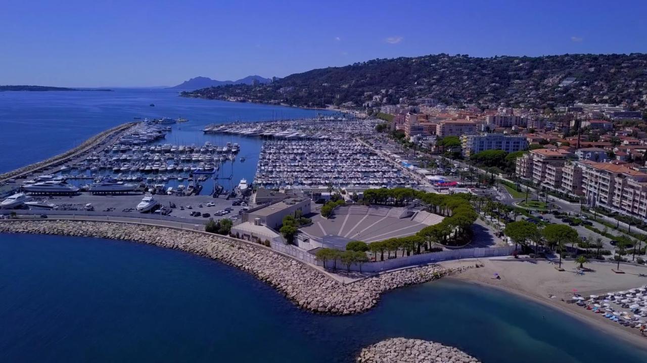 Apt Golfe Juan - 5Min Des Plages - Parking Privee - Piscine Rooftop Vallauris Eksteriør bilde