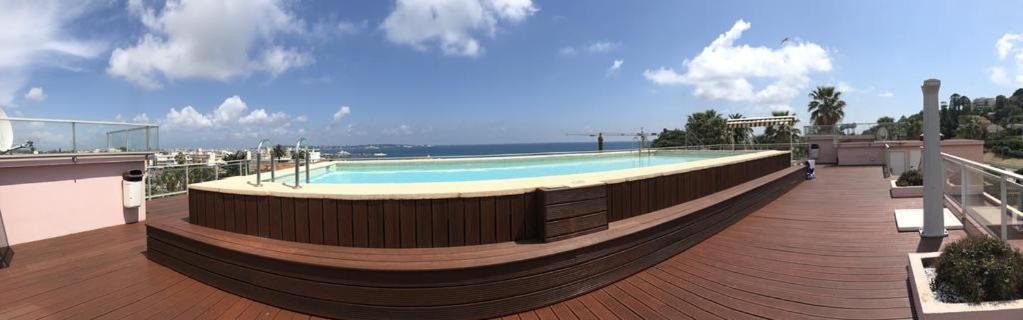 Apt Golfe Juan - 5Min Des Plages - Parking Privee - Piscine Rooftop Vallauris Eksteriør bilde