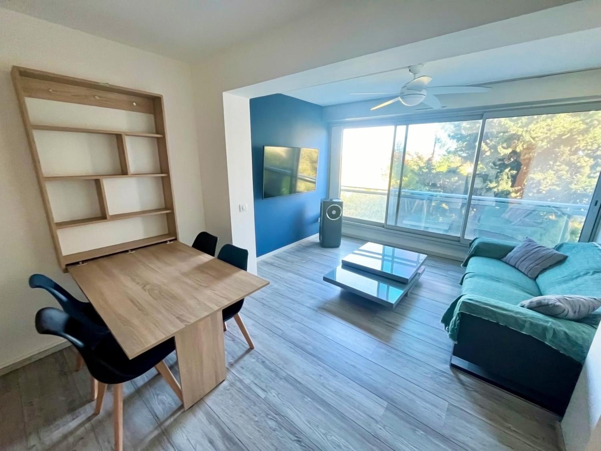 Apt Golfe Juan - 5Min Des Plages - Parking Privee - Piscine Rooftop Vallauris Eksteriør bilde