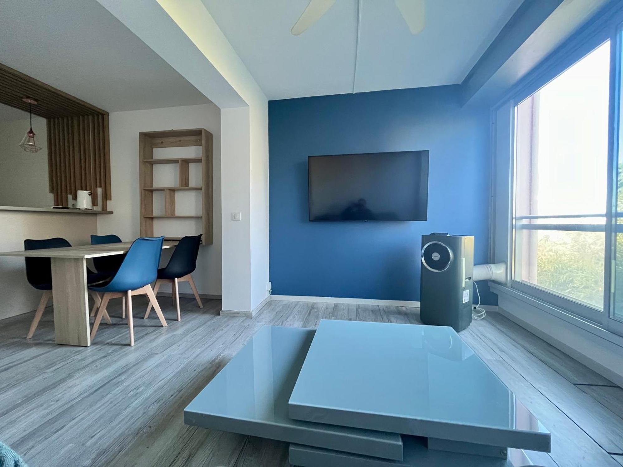Apt Golfe Juan - 5Min Des Plages - Parking Privee - Piscine Rooftop Vallauris Eksteriør bilde